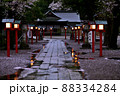 鷲宮神社　春の夜明け1 88334284