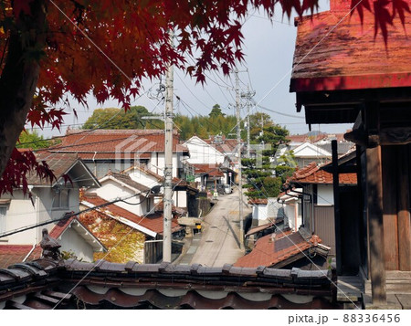西福寺から見える白市の町並み (東広島市高屋町) 西福寺から見える白市の町並み (東広島市高屋町) 88336456