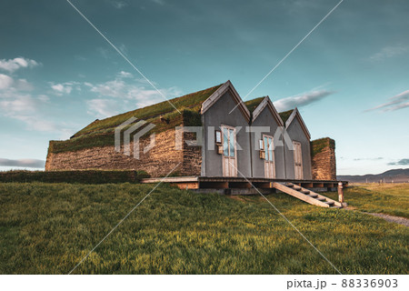 Icelandic turf houses 88336903