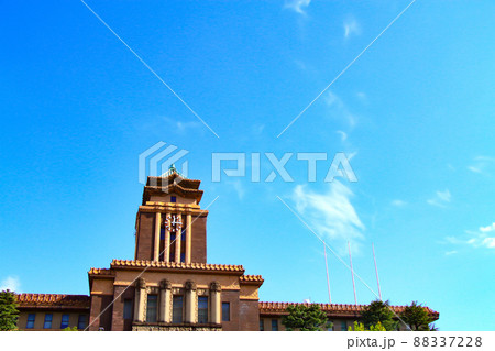 名古屋市、名古屋市役所本庁舎の風景 88337228