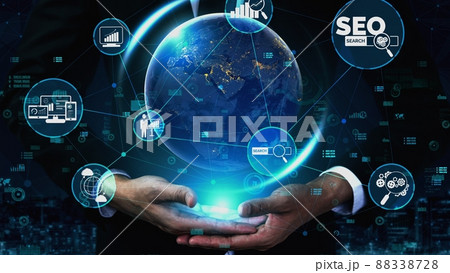 SEO Search Engine Optimization business conceptual 88338728