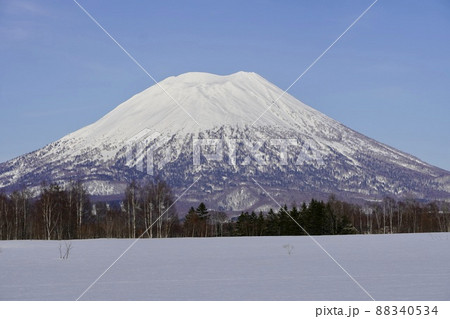 宮田ビューポイントパーキング（ニセコ町）から羊蹄山 88340534