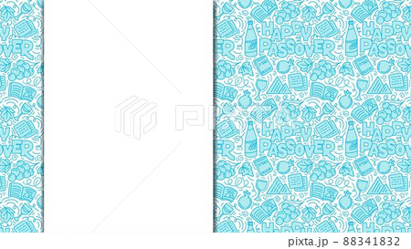 Passover blue background 88341832