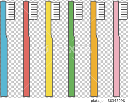 各種顏色的牙刷套裝 各種顏色的牙刷套裝 88342998