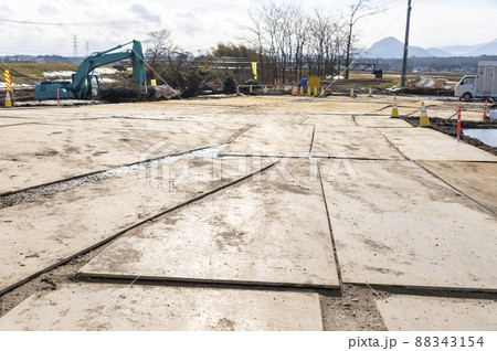 土木工事現場 土木工事現場 88343154