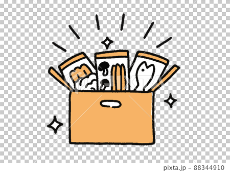 Meal kit illustration 88344910