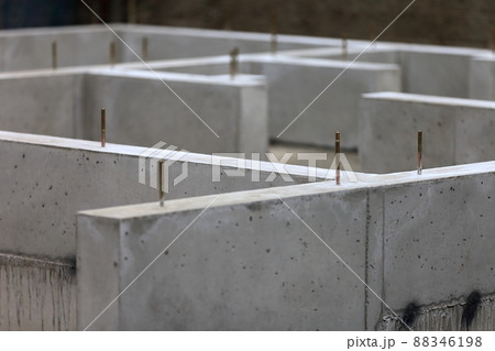 新築住宅の基礎工事 イメージ 新築住宅の基礎工事 イメージ 88346198