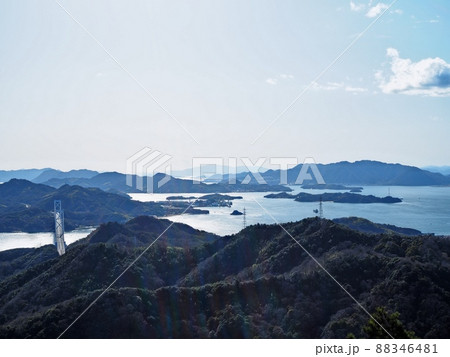 向島高見山からの眺望 88346481