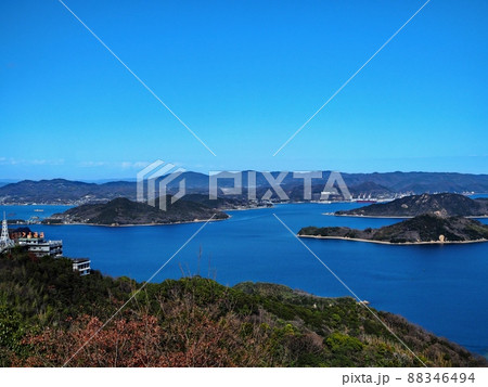 向島高見山からの眺望 88346494