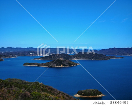 向島高見山からの眺望 向島高見山からの眺望 88346495