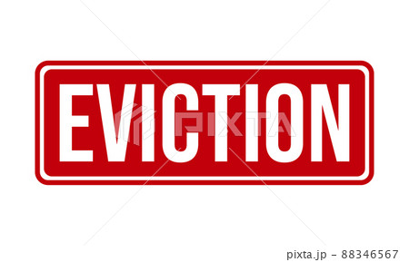 Eviction Rubber Stamp Seal Vector Eviction Rubber Stamp Seal Vector 88346567