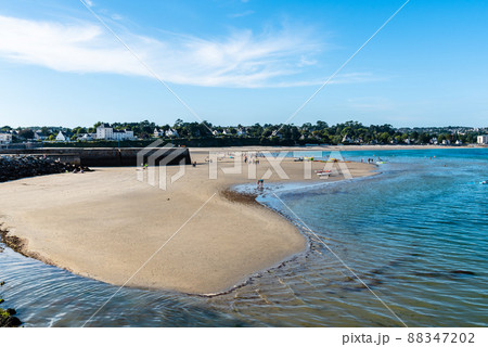 The port of Morgat a sunny day of summer 88347202