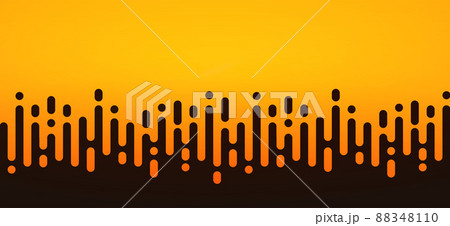 Abstract orange composition with gradient, vertical rounded stripes Abstract orange composition with gradient, vertical rounded stripes 88348110