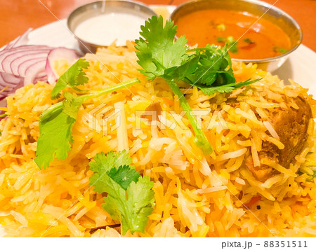 インド料理・チキンビリヤニ 88351511