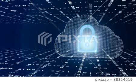 デジタルクラウド化によるデジタルトランスフォーメーションのイメージ 5Gサイバーセキュリティコンセプ デジタルクラウド化によるデジタルトランスフォーメーションのイメージ 5Gサイバーセキュリティコンセプ 88354619