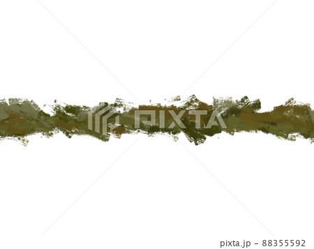 「LINE」荒い塗りのライン・緑 「LINE」荒い塗りのライン・緑 88355592