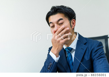 会議室でミーティングするビジネスパーソン 88356001