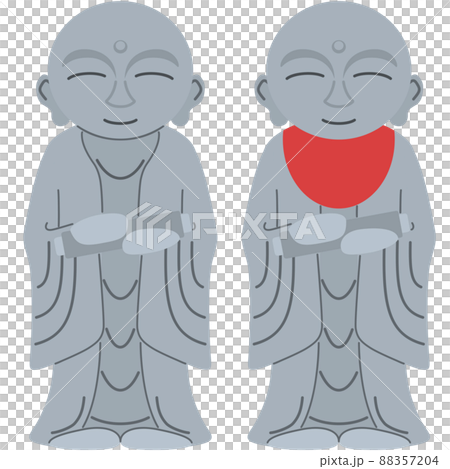 Illustration of Jizo Illustration of Jizo 88357204