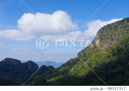 View on the way up to Doi Luang Chiang Dao, View on the way up to Doi Luang Chiang Dao, 88357317