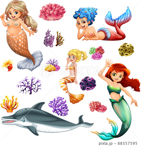 Different types of sea animals Different types of sea animals 88357595