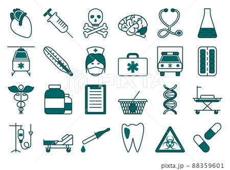 Medical Icon Set 88359601