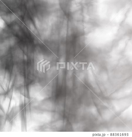 白背景に黒い霧_正方形 白背景に黒い霧_正方形 88361693