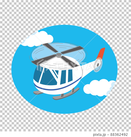 直升機在天上飛 88362492