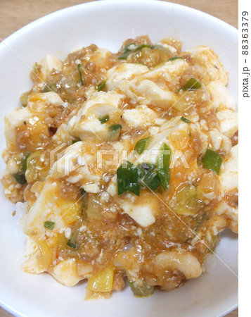 家庭のマーボー豆腐 マーボー丼 家庭のマーボー豆腐 マーボー丼 88363379