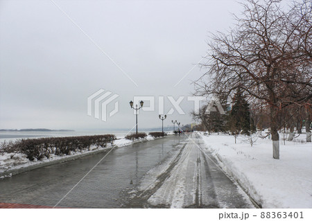 Volga embankment in Samara 88363401