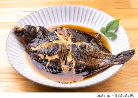 鰈の煮付け 鰈の煮付け 88363596