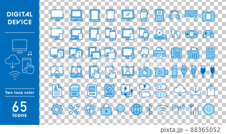 數字設備圖標集 數字設備圖標集 88365052