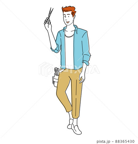 美容師 イラスト 美容師 イラスト 88365430
