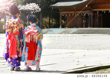富山県 護国神社 七五三 88366148