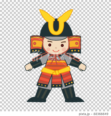 Children's Day Material Boy in armor and armor Children's Day Material Boy in armor and armor 88366649