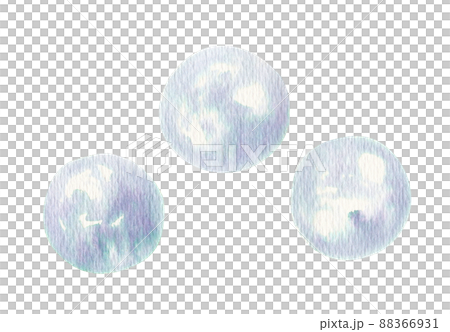 Transparent Soap Bubbles PNG Transparent, Hand Painted Transparent