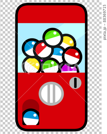 扭蛋機插畫素材 扭蛋機插畫素材 88369715