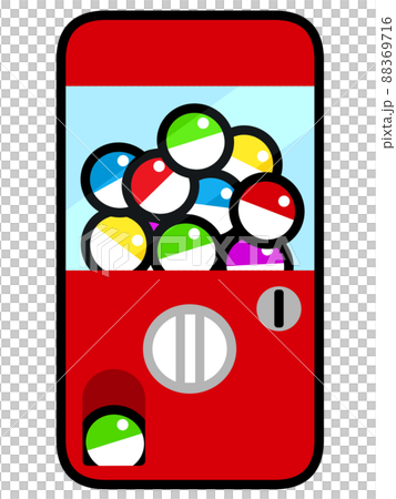 扭蛋機插畫素材 扭蛋機插畫素材 88369716
