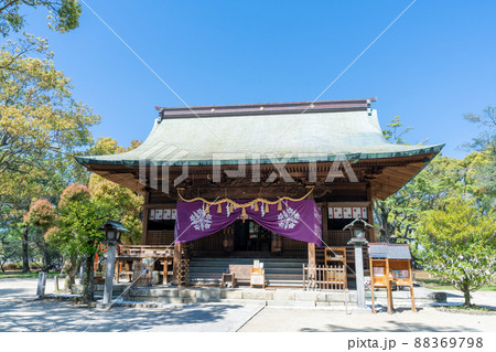 《福岡県》篠山神社（久留米城跡）福岡県久留米市 88369798