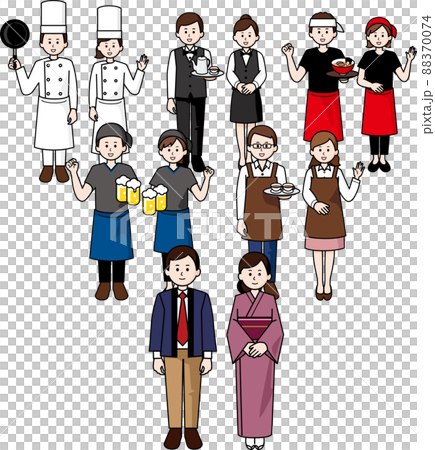 Everyone in the food and beverage industry 88370074