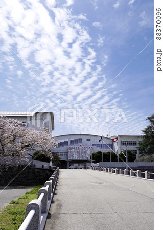 さくら咲く福岡県立三池工業高等学校 さくら咲く福岡県立三池工業高等学校 88370096