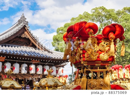 豊浜八幡神社とちょうさ 88375069