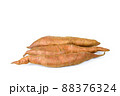 Sweet potato close up on the white background 88376324