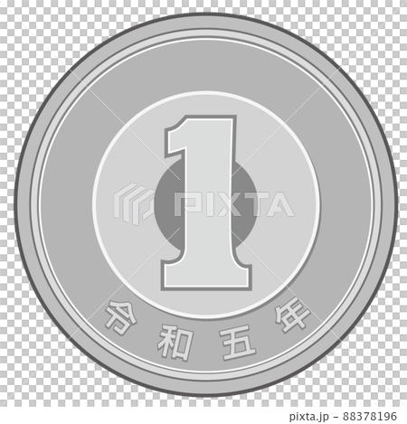 1-yen coin (table) 88378196