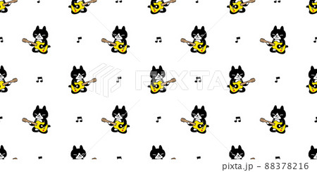 cat seamless pattern kitten calico guitar bass ukulele vector neko breed character cartoon pet tile background repeat wallpaper kitten animal doodle illustration cat seamless pattern kitten calico guitar bass ukulele vector neko breed character cartoon pet tile background repeat wallpaper kitten animal doodle illustration 88378216