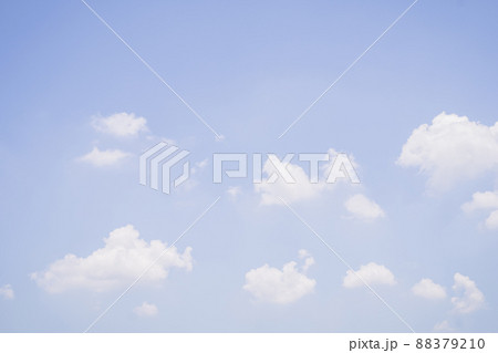 Bright blue sky with fluffy white clouds, The idea for the feeling of fresh weather, Bright blue sky with fluffy white clouds, Clean on a hot summer day. Fresh blue sky and soft white clouds. Bright blue sky with fluffy white clouds, The idea for the feeling of fresh weather, Bright blue sky with fluffy white clouds, Clean on a hot summer day. Fresh blue sky and soft white clouds. 88379210