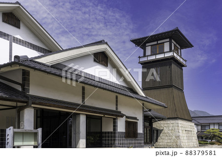 矢掛宿　やかげ郷土美術館　水見やぐら　岡山県矢掛町 88379581