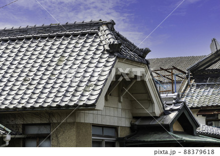 矢掛宿　街並み　岡山県矢掛町 88379618