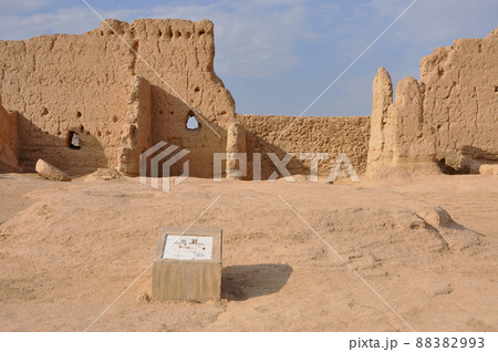 シルクロード　中国　新疆ウイグル自治区　トルファン　世界文化遺産　交河故城 88382993