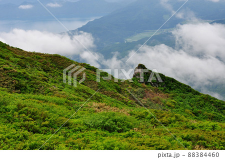 活火山 秋田駒ケ岳 登山 新道コース 片倉山 田沢湖 活火山 秋田駒ケ岳 登山 新道コース 片倉山 田沢湖 88384460