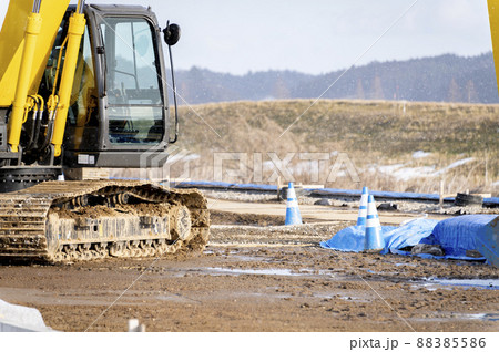 土木工事現場 88385586